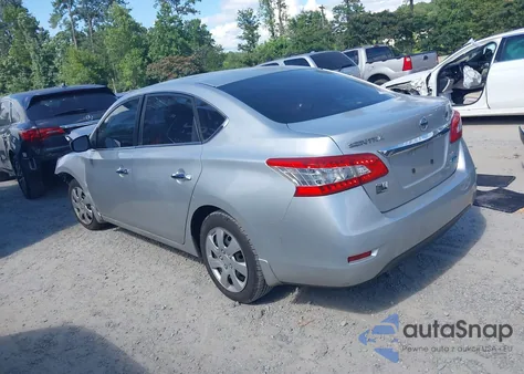 2014 Nissan Sentra Sv from USA, damaged, VIN 3N1AB7AP9EY295330